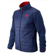 New Balance NB996 Fleece Lined Jacket Navy with Embers M4g7059